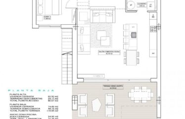 New green residential building, new construction in Finestrat