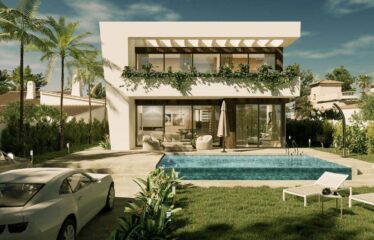 Residential villa Laguna Mar, new construction in the urbanization Doña Pepa